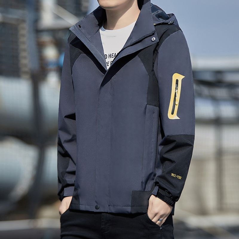 ジャケット・アウター U Eマウンテンパーカー ウインドブレーカー 服 メンズ ジップ