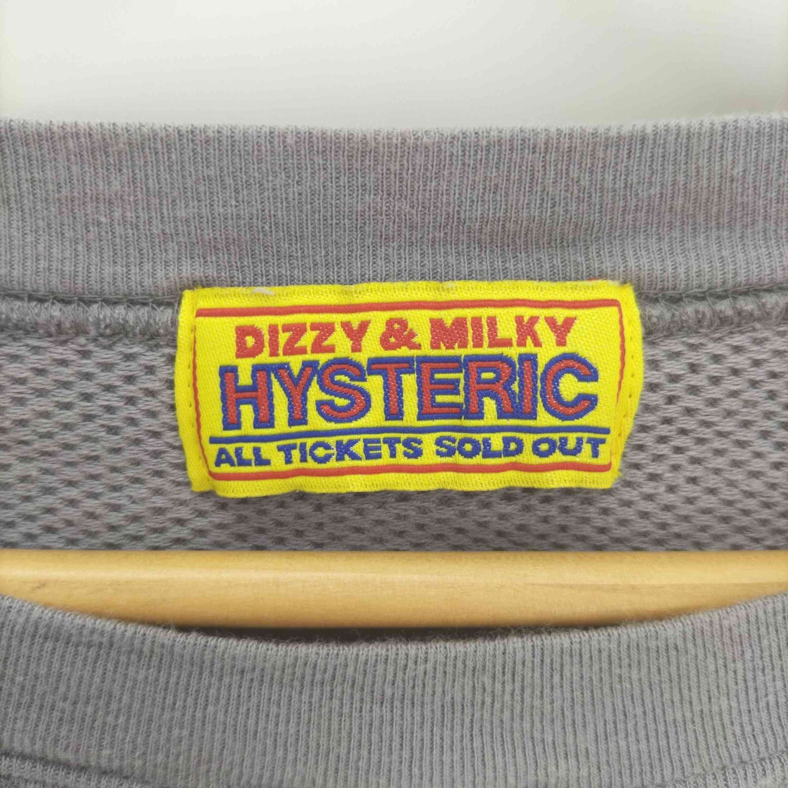 ヒステリックグラマー HYSTERIC GLAMOUR GIRLS TRIP MUSIC スウェット 