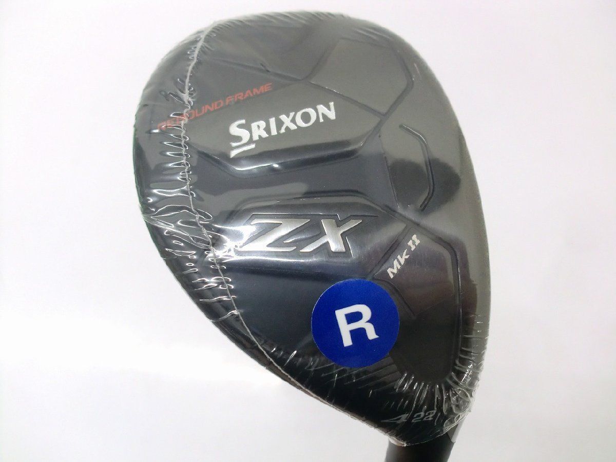 未使用品 SRIXON スリクソン ZX MkⅡ ハイブリッド ユーティリティ H4(22) Diamana ZX -Ⅱ60 R