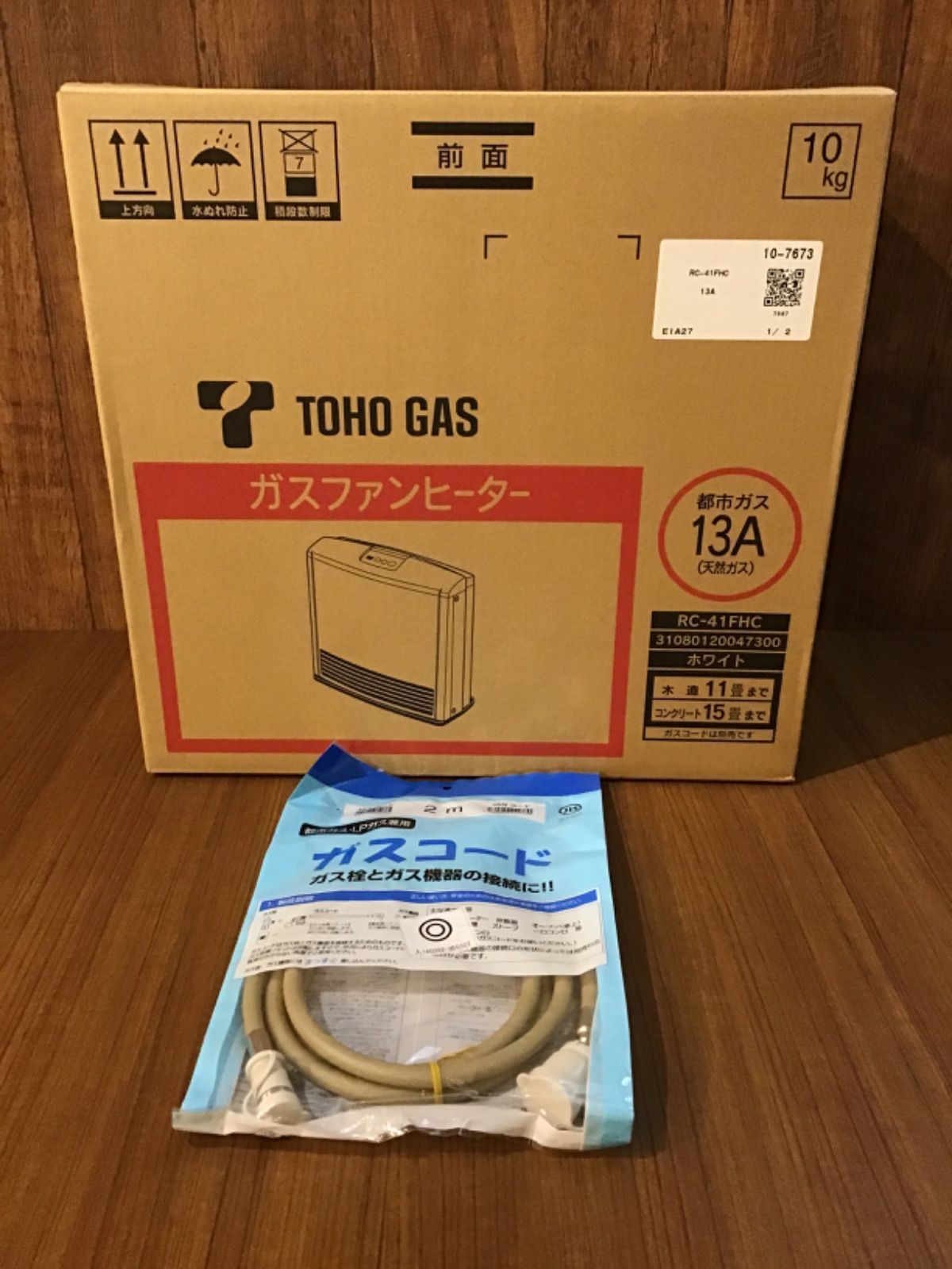 TOHO GAS ガスファンヒーター RC-41FHC 都市ガスファンヒーター（RC－41FHC）