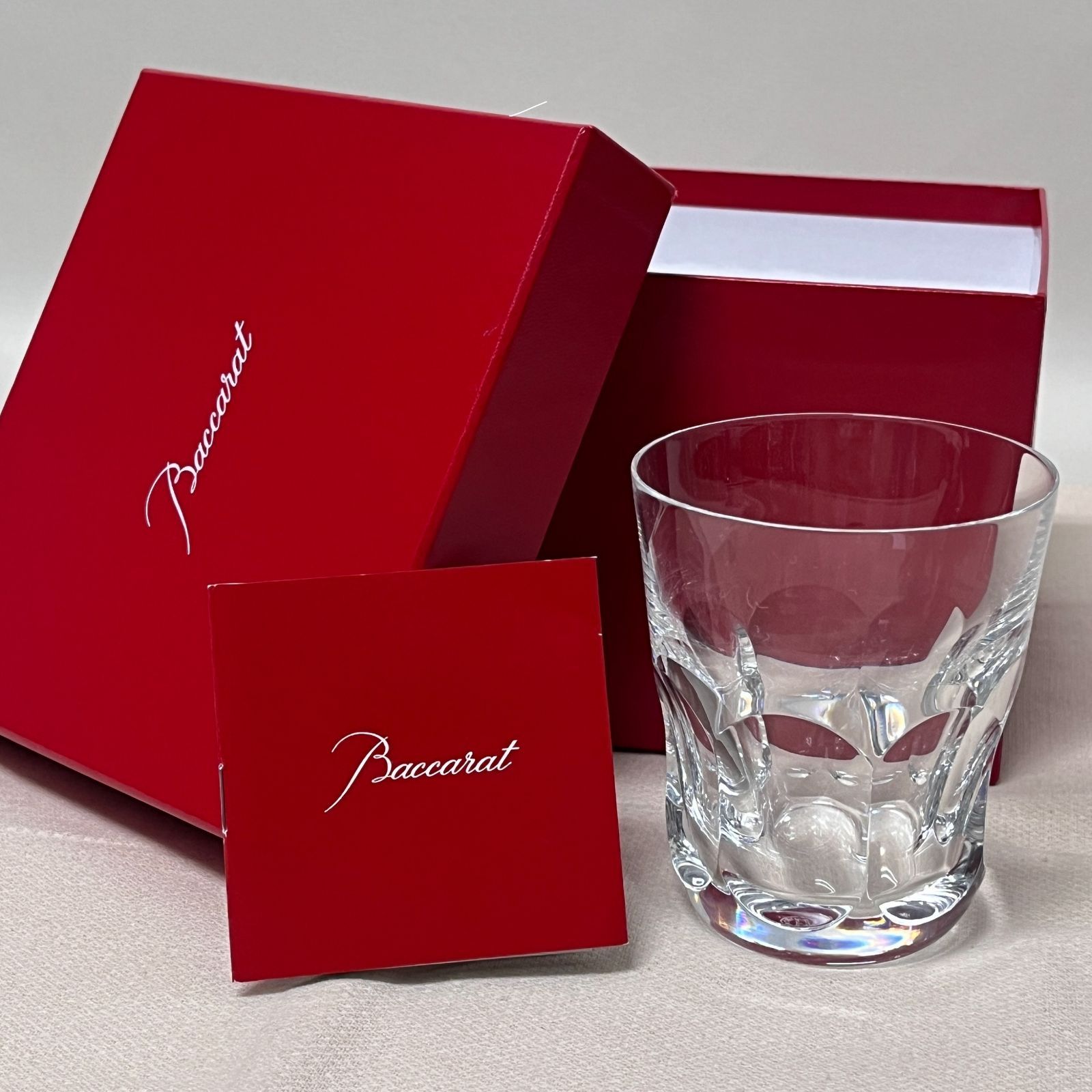中古品】Baccarat バカラ ロックグラス アルクールイブ 