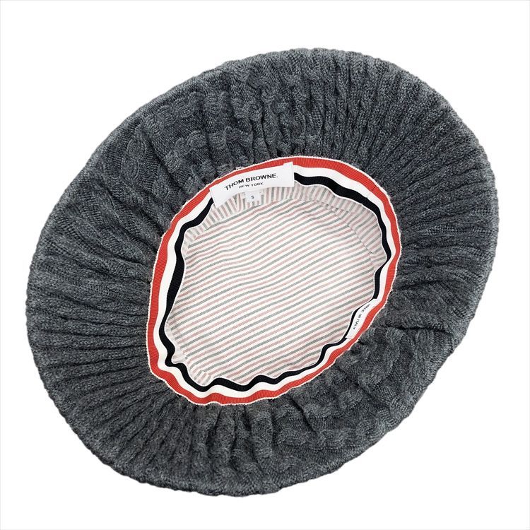 【最終価格】トムブラウン　バケットハット　thom browne THOM BROWNE トムブラウン BROWNE. バケットハット ブルー
