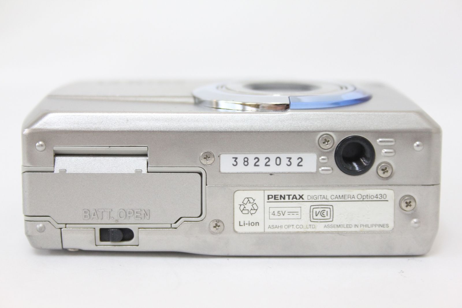 ペンタックス PENTAX Optio 430 シルバー コンパクトデジタルカメラ