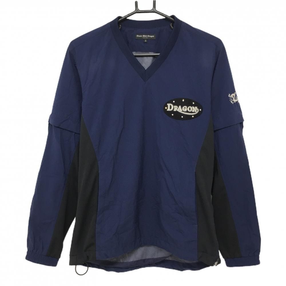 DANCE WITH DRAGON ダンスウィズドラゴン スニード 2WAY ☆SALE価格☆【美品】ダンスウィズドラゴン 2WAYスニード ネイビー×黒