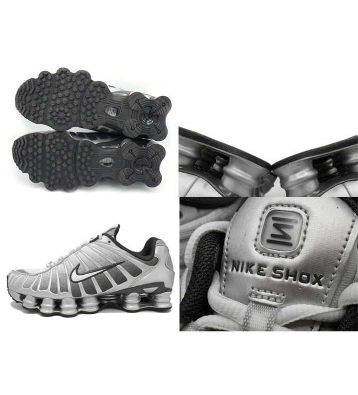 Nike Shox シルバー スニーカー Nike Shox TL “Metallic Silver and Summit White”が国内発売