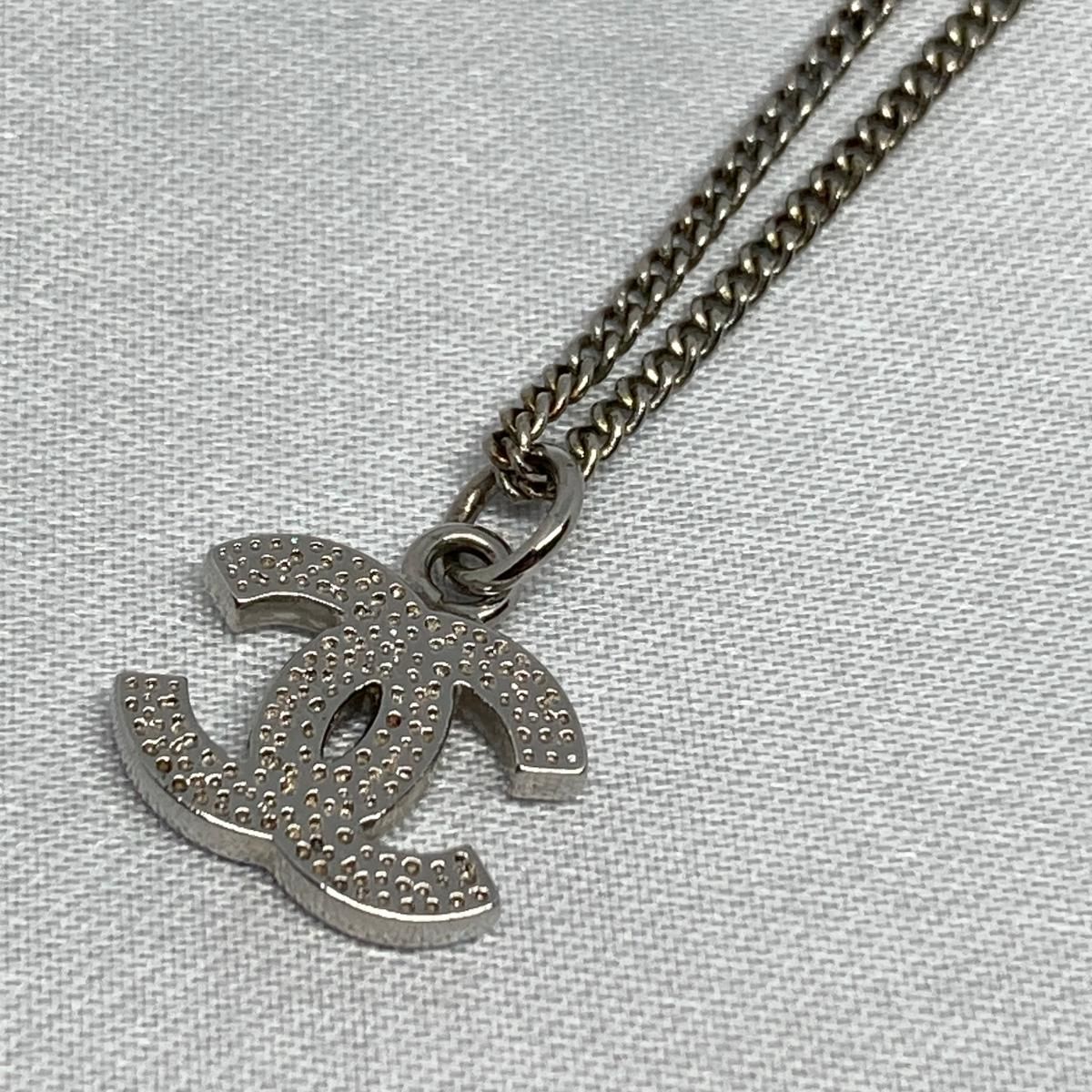 CHANEL （シャネル） ココマーク ラインストーン ネックレス