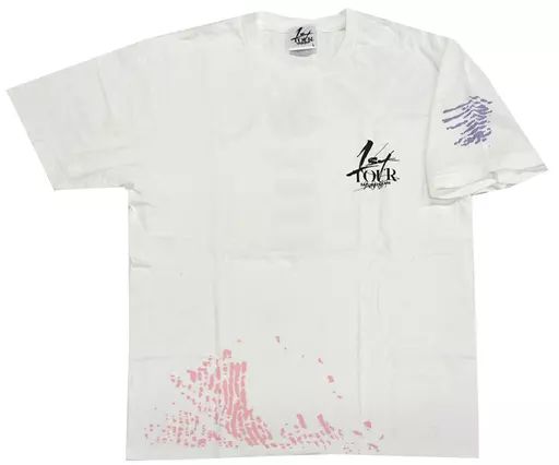 櫻坂46 1st TOUR 2021ご当地 Tシャツ 福岡&愛知&埼玉ver. 中古】衣類 櫻坂46 ロゴTシャツ ホワイト Mサイズ 「櫻坂46 1st