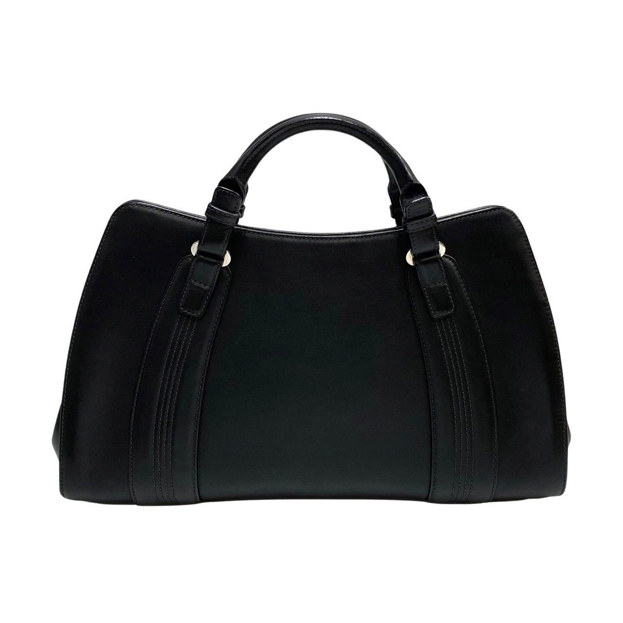 極 美品 LOEWE ロエベ カモッシオ アナグラム ロゴ レザー 本革 トート