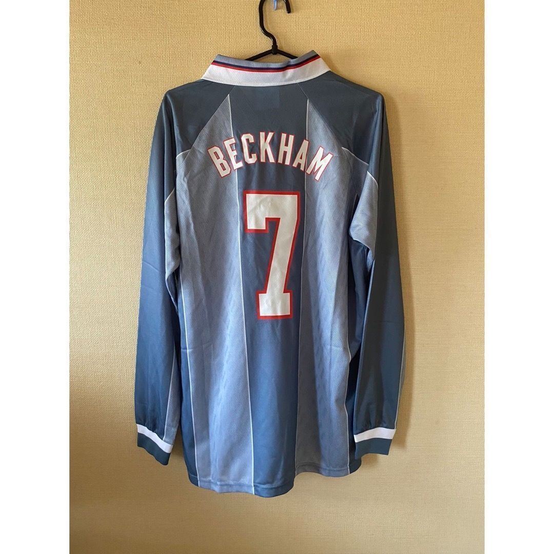 新品未使用1996 プレミアリーグ （アウェイ/長袖）7番 BECKHAM