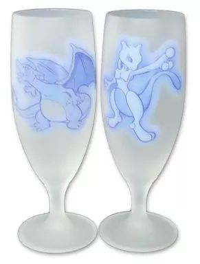 グラス キャラクター リザードン＆ミュウツー ペアロンググラス ポケットモンスター ポケモンセンター