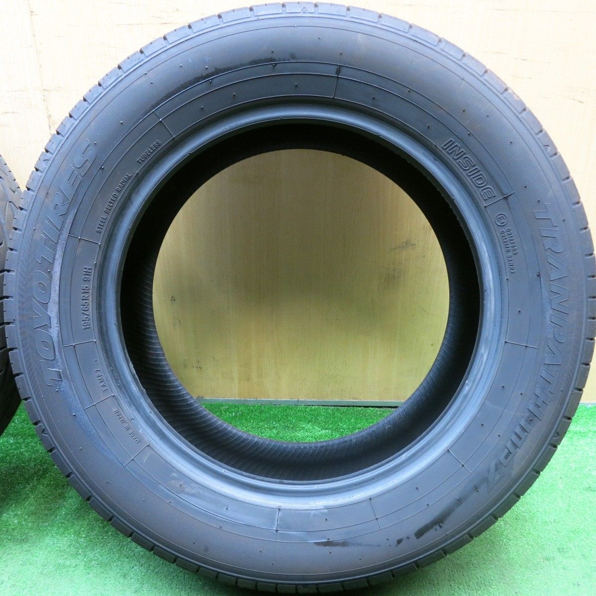 バリ溝！24年！9.5分☆195/65R15 トーヨー トランパス MP7