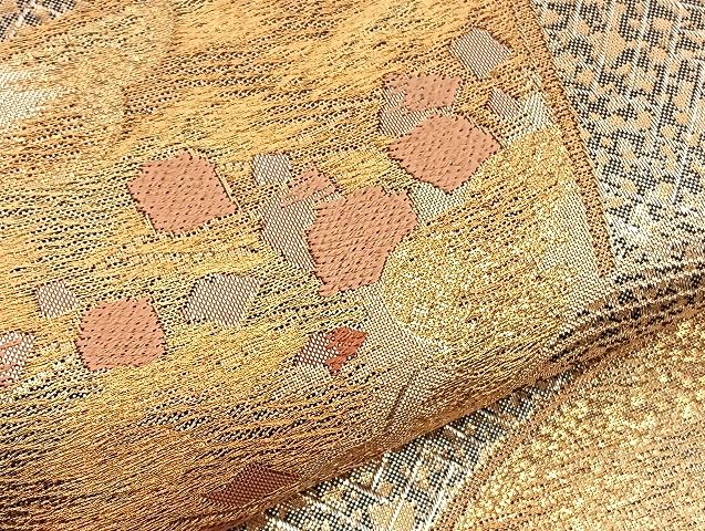 平和屋着物○西陣 織匠十一代目 篠屋宗兵衛 謹製 綴れ唐織 六通柄袋帯