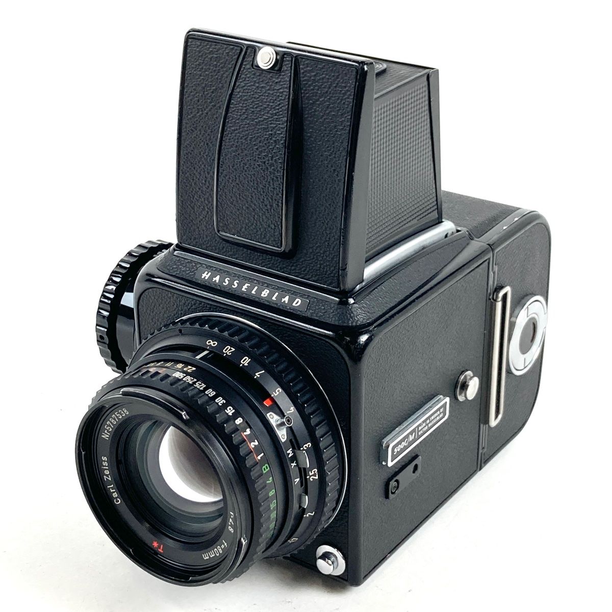 【中古】ハッセルブラッド500C & プラナー 80mm F2.8 &ストラップ 中古】ハッセルブラッド500C & プラナー 80mm F2.8 &ストラップ