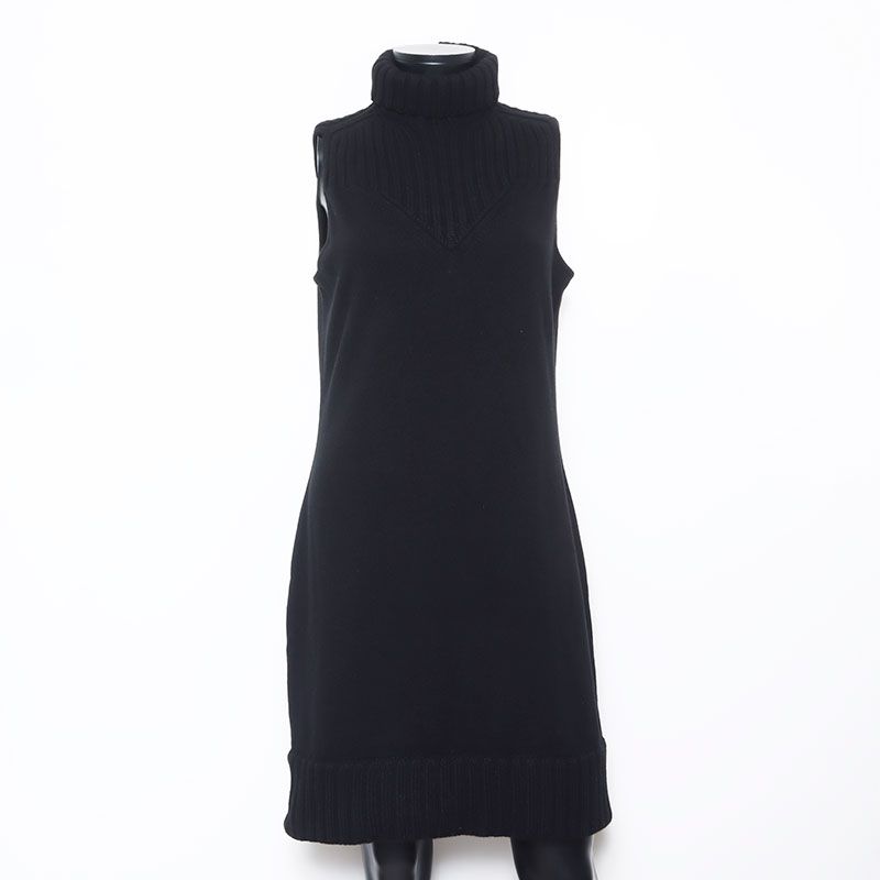 CHANEL シャネル ワンピース Size:42 カシミア ノースリーブ CHANEL シャネル ワンピース Size:42 カシミア ノースリーブ