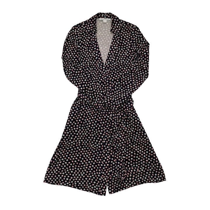 ダイアンフォンファステンバーグ ワンピース シルク ドット柄 美品  