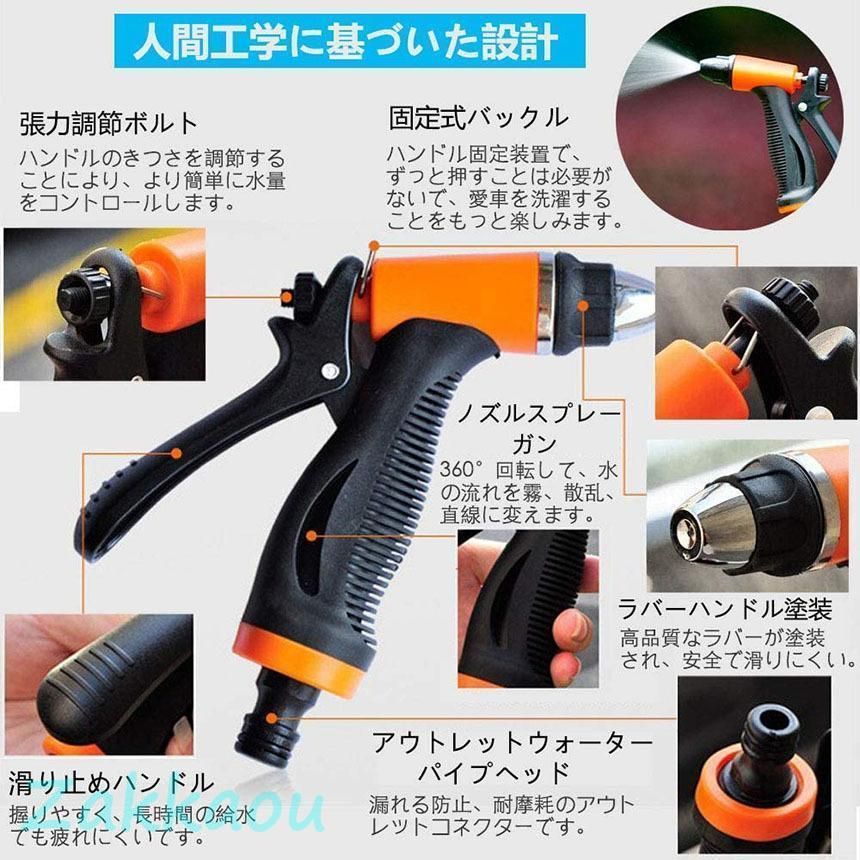 高圧洗浄機 2個セット 洗車フォームガン 洗車セット 車機洗浄機 洗浄機