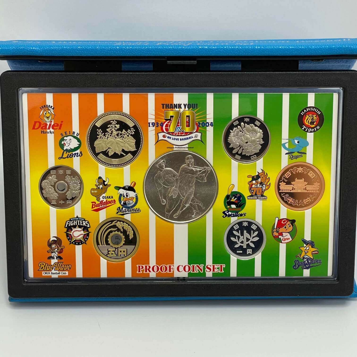 rh0575 【未使用品】プロ野球誕生70年 2004 プルーフ貨幣セット