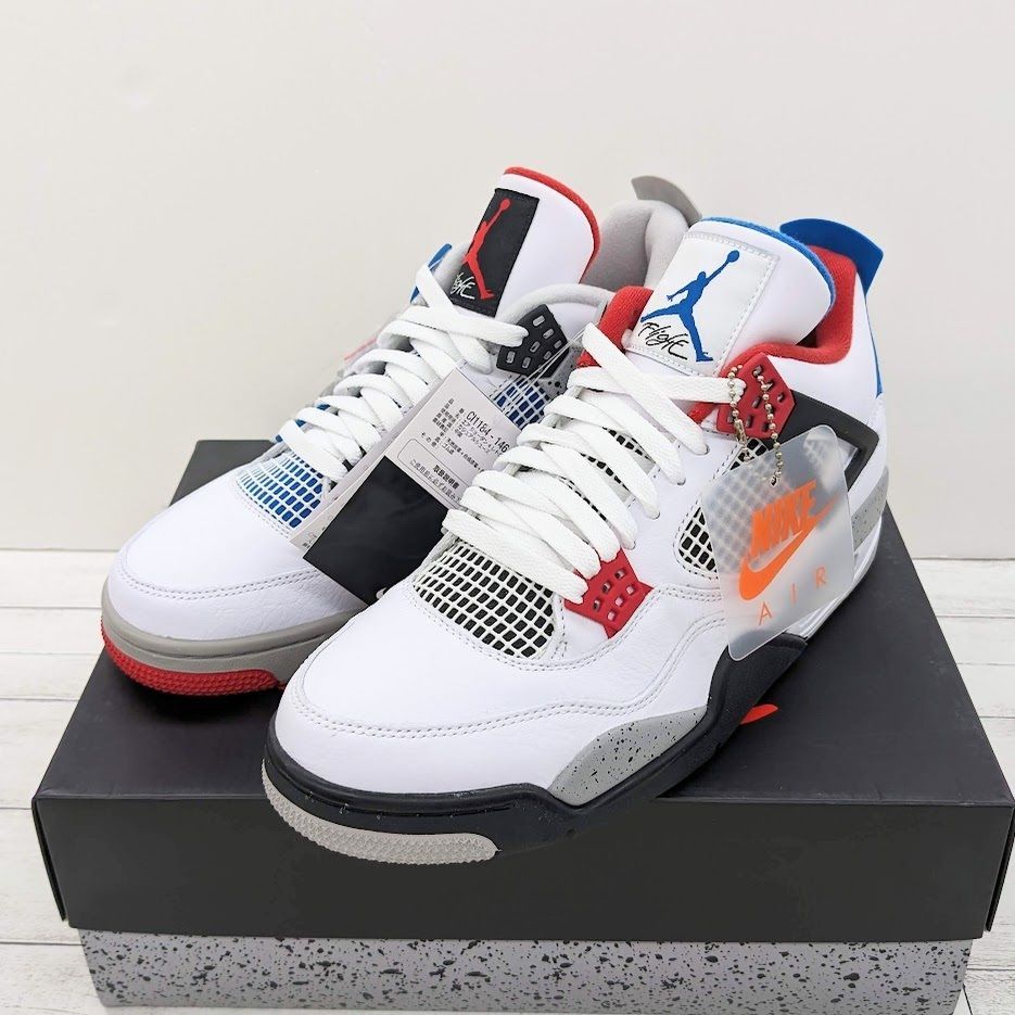 未使用品 NIKE AIR JORDAN 4 RETRO SE CI1184-146 WHAT THE 4 ナイキ エアジョーダン 4 レトロ  ホワッツ ザ 4