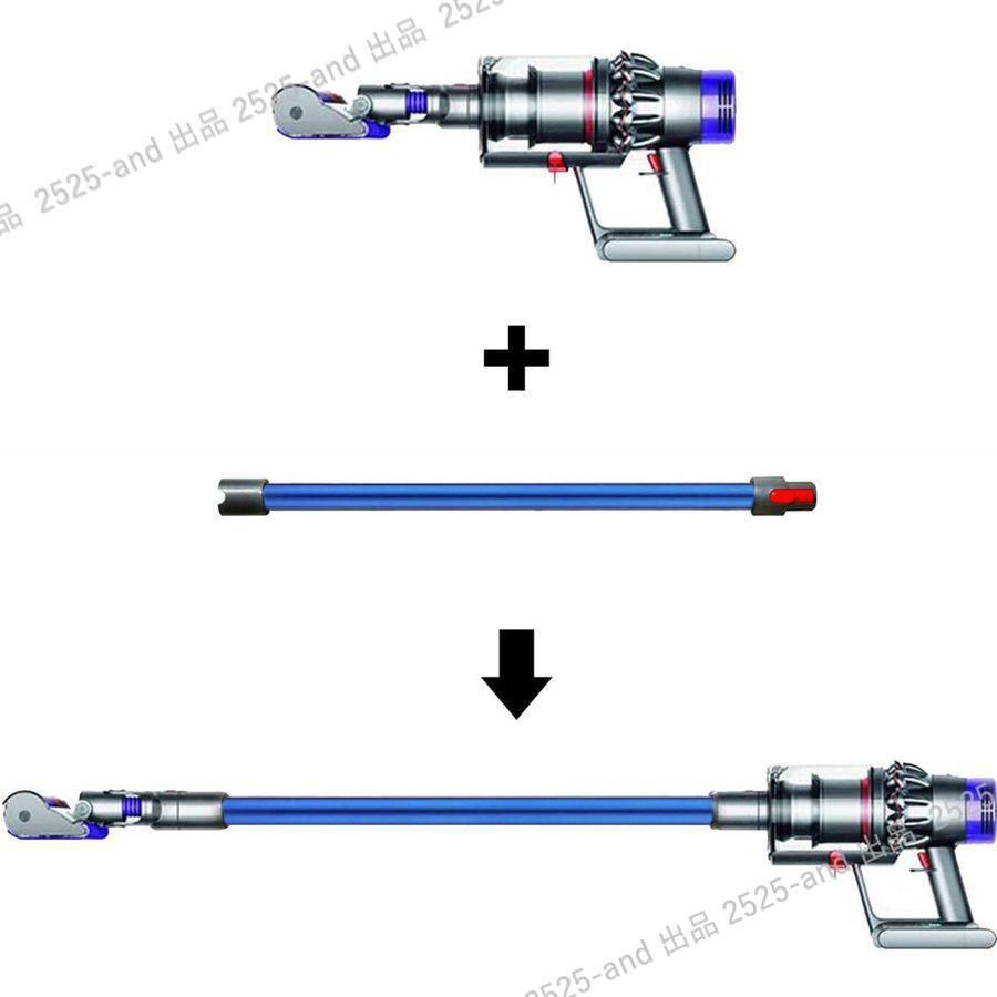 【13％OFF】対応ダイソン掃除機 延長ロングパイプ ダイソン V12 Detect Slim/Digital Slim シリーズ延長ロングパイプ 掃除機部品 アクセサリー