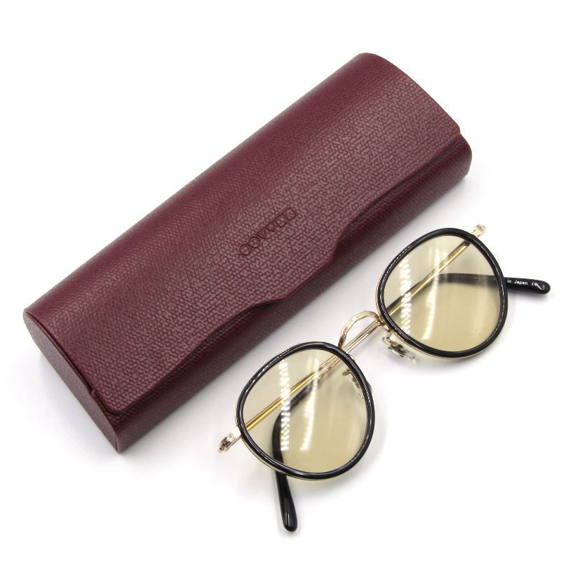 激安銀座 OLIVER PEOPLES MP2 雅 46 BK×GOLD クリップオン付 | www