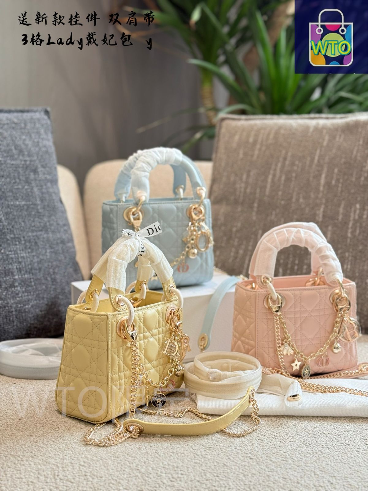 今日特価】Dior ディオール レディーディオール クラシック
