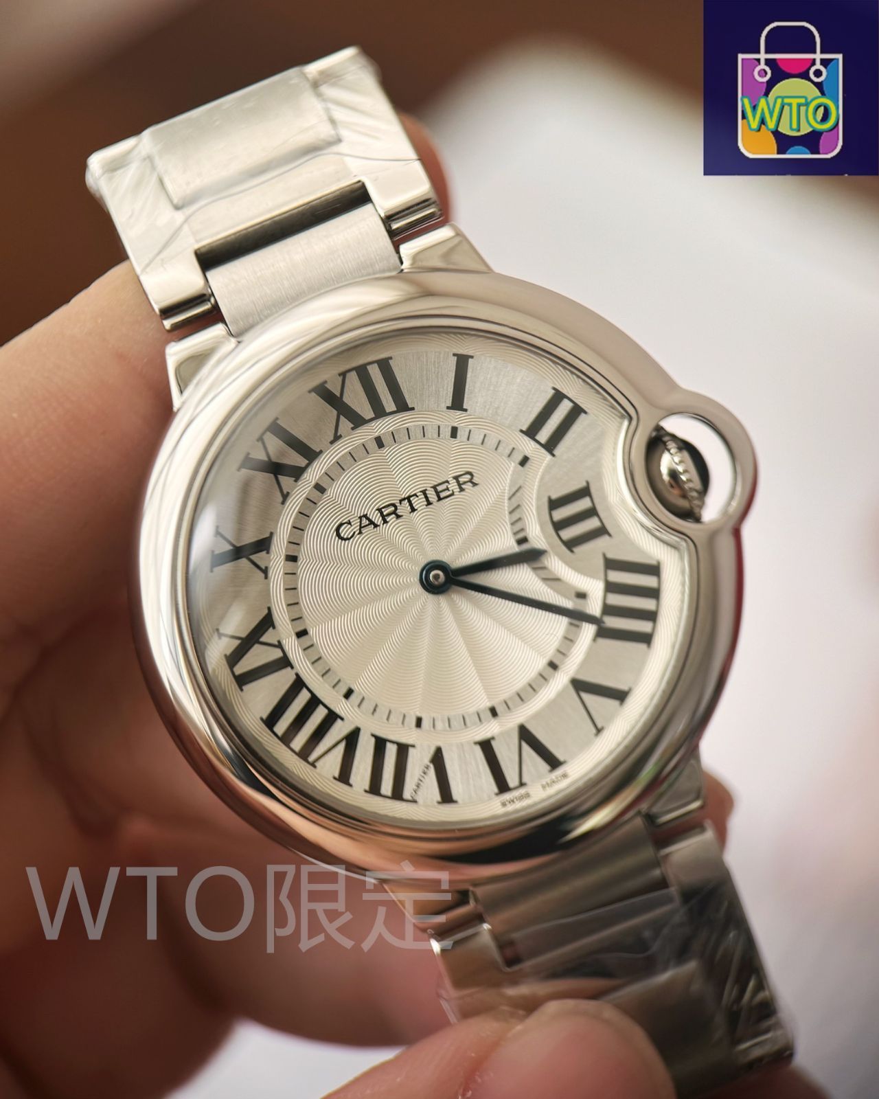 Cartier 腕時計 Cartier Roadster Stainless Steel Men's Diamond Watch 38mm