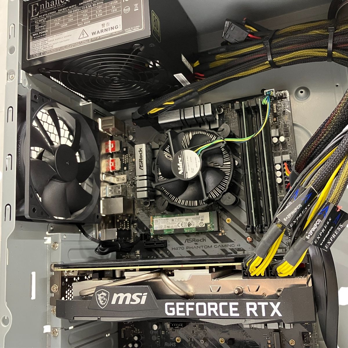 FRONTIER デスクトップPC/i7第10世代　中古動作品 インバースネット FRONTIER デスクトップ PC 16GB SSD 1TB