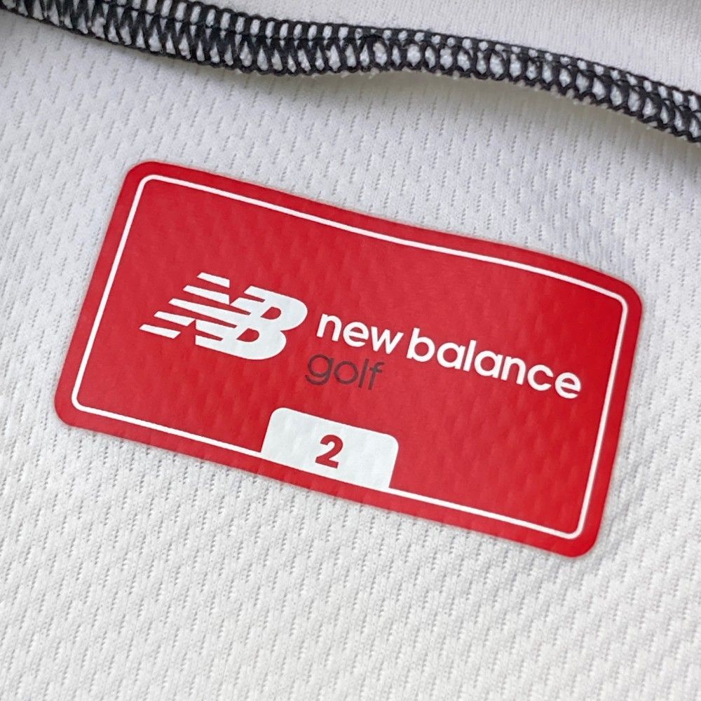 サイズ：2 NEW BALANCE GOLF ニューバランス 2024年 ハイネック 半袖Tシャツ  ブラック系 [240101438973] ゴルフウェア レディース ストスト サイズ：2 NEW BALANCE GOLF ニューバランス 2024年モデル