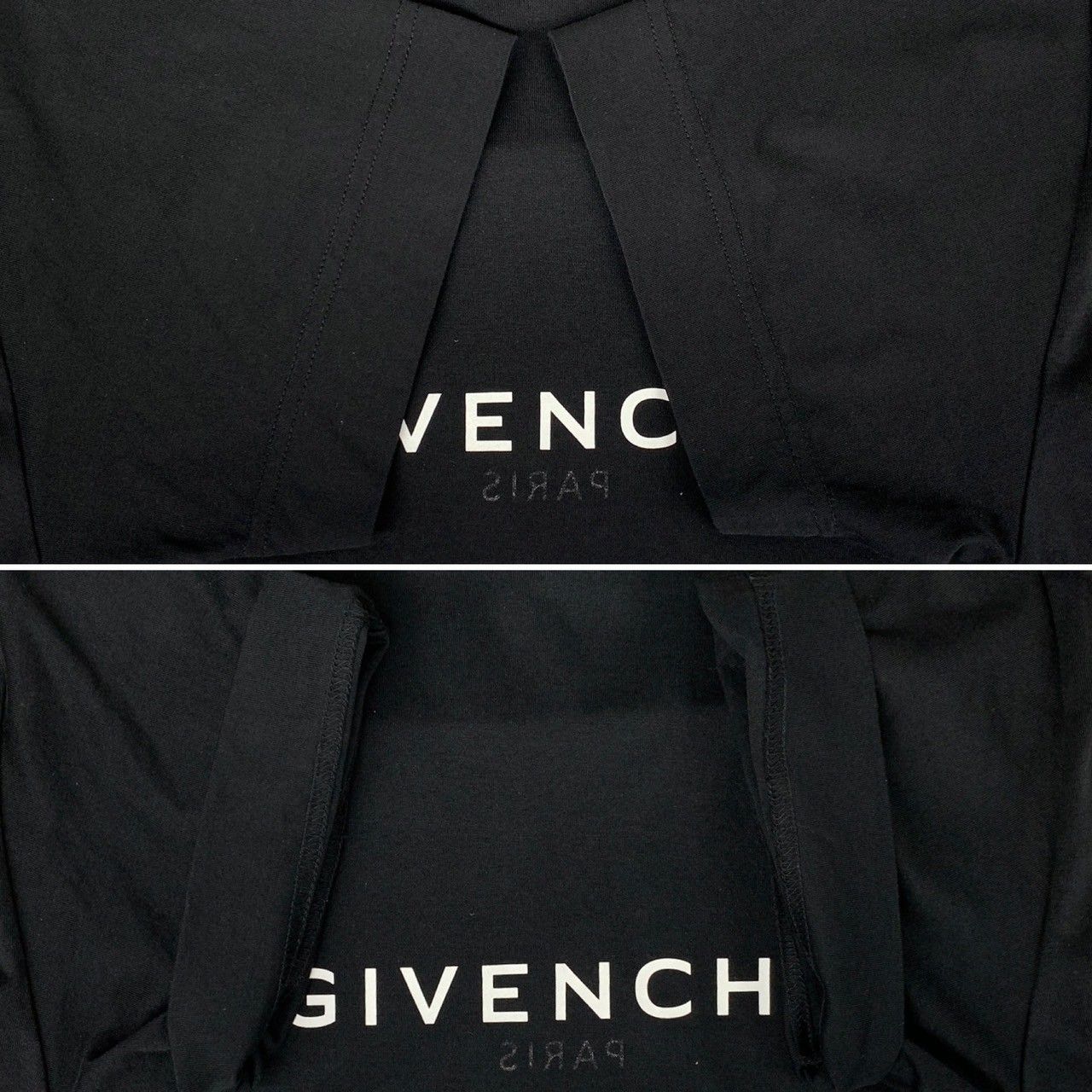 GIVENCHY (ジバンシィ) リバースロゴTシャツ スリム 半袖 クルーネック 