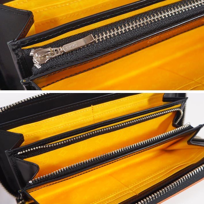 カステルバジャック CASTELBAJAC 牛革 ラウンドファスナー 長財布