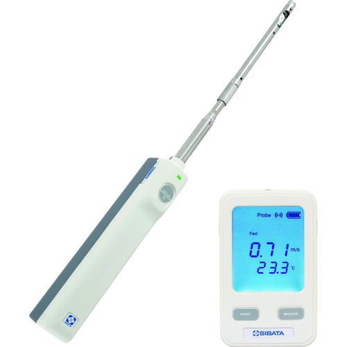 ＳＩＢＡＴＡ ワイヤレス風速温度計ＩＳＡ－１０１型