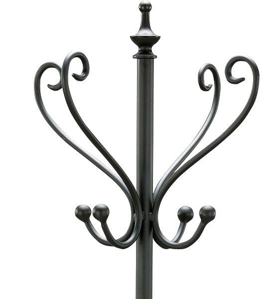 スチール 粉体塗装 のポールハンガー W54×D54×H175cm No.269 ブラック WWW_USTAUSTRALIA_COM_AU