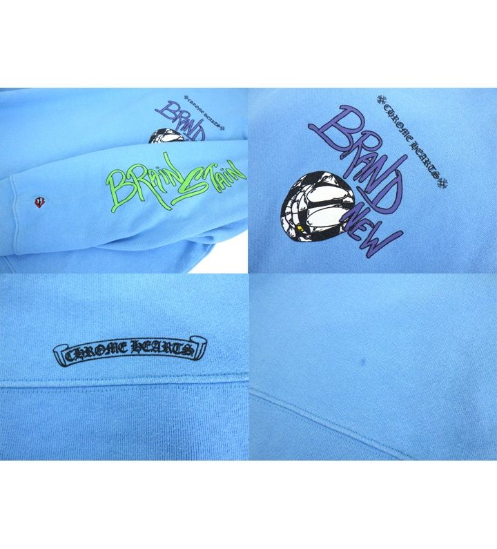 Chrome Hearts 新作 カットソー トレーナー ブルー クロムハーツ