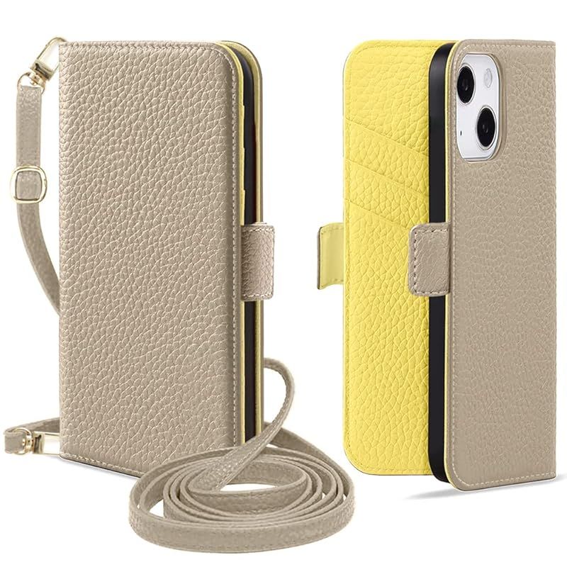 MAGICASE for iPhone15 ケース 手帳型 おしゃれ いphone15 ケース 手帳型 ショルダー アイフォン15 ケース 手帳型 肩掛け スマホケースiphone15 財布型 女性 マグネット式 カード収納 スタンド機能 携帯