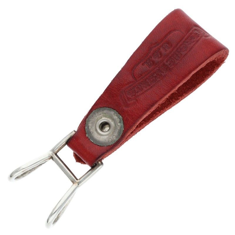 クロムハーツ BELT LOOP BSフレアボールボタンレザーベルトループ