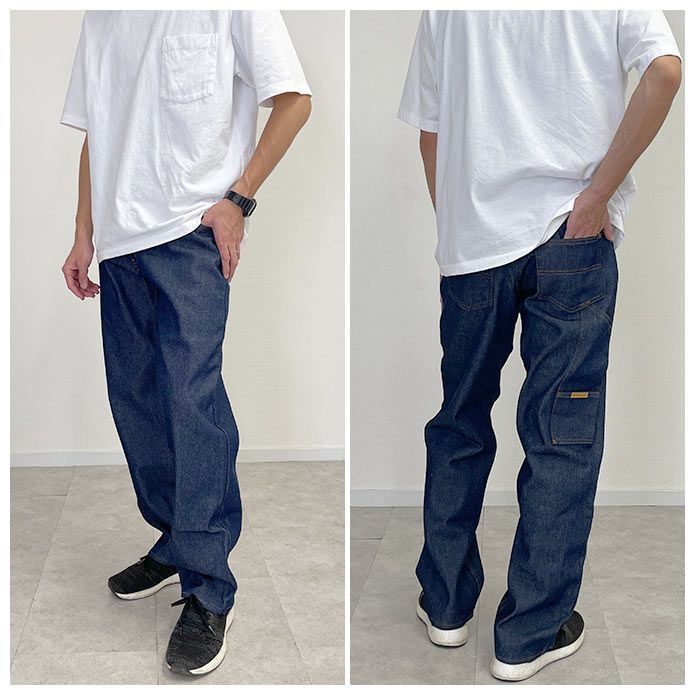 プリズンブルースデニムパンツ　W34L32 ☆ L32xW34 ☆ PRISON BLUES プリズンブルースWork Jeans