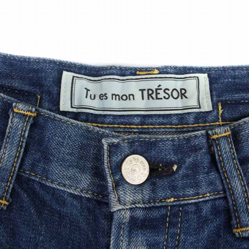 Tu es mon TRESOR トゥ エ モン トレゾア ボタンフライ デニム Tu es mon TRESOR トゥ エ モン トレゾア ボタンフライ デニム