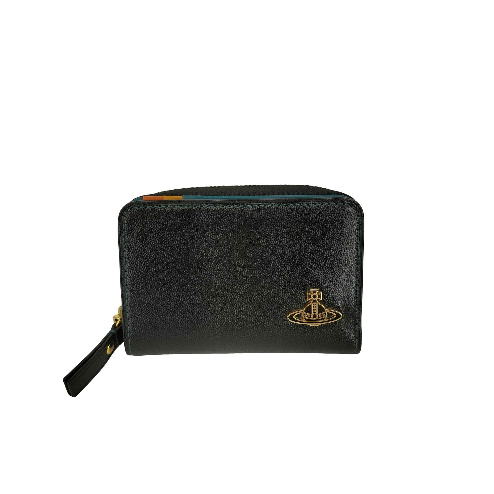 ヴィヴィアンウエストウッド Vivienne Westwood ブロック レザーウォレット メンズ 表記無