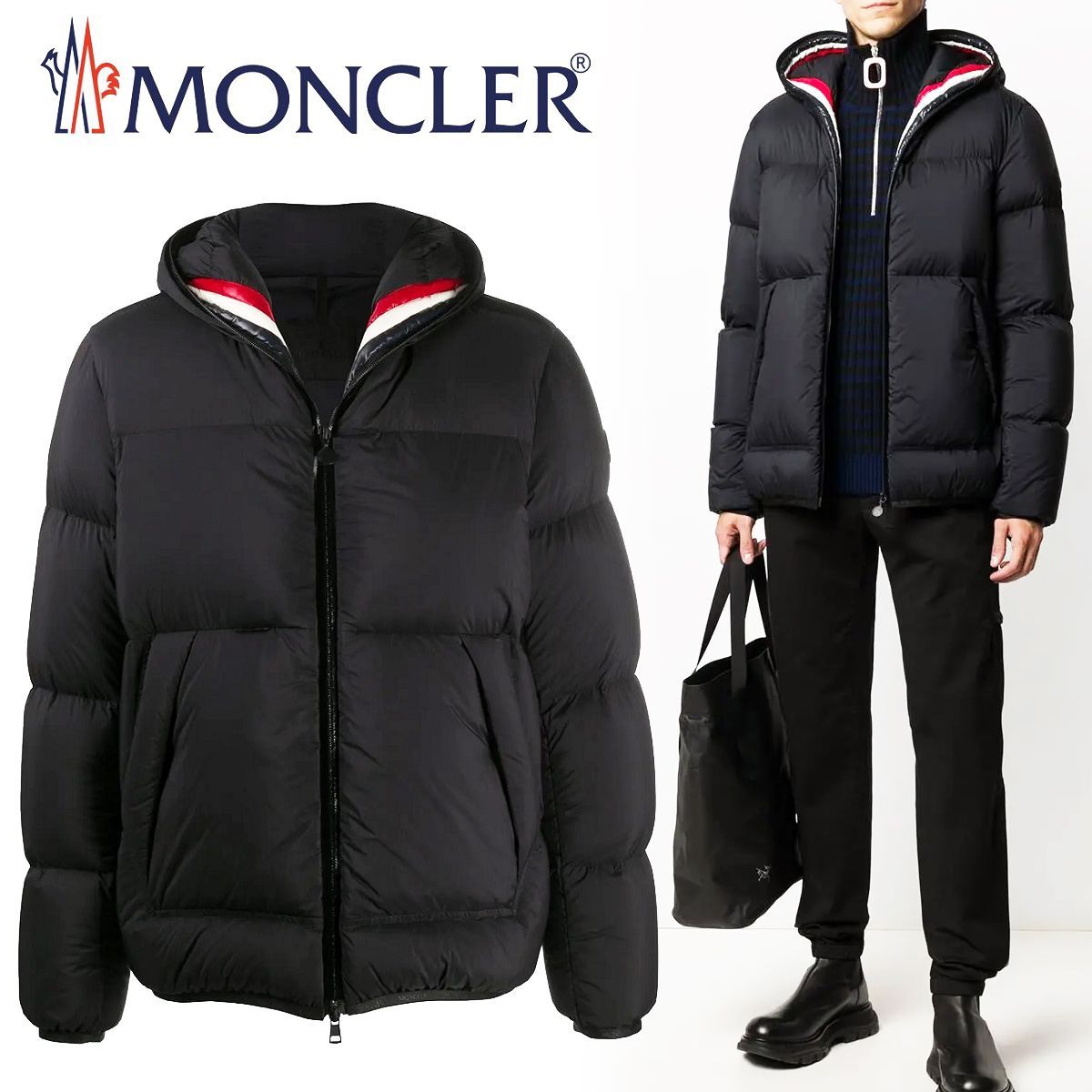 MONCLER CHAMPSAUR ダウンジャケット ブラック 1B55100