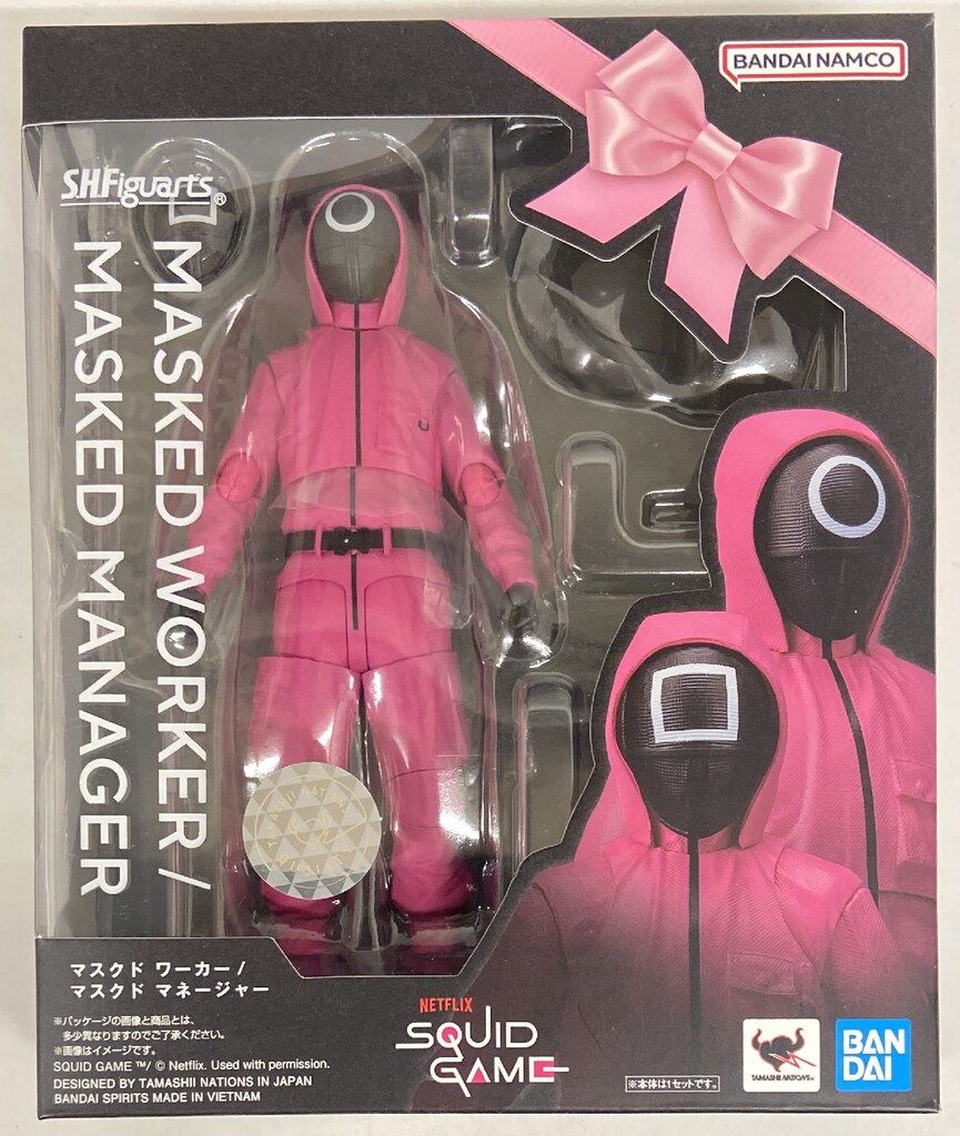 バンダイ S.H.Figuarts/イカゲーム【マスクド ワーカー マスクド