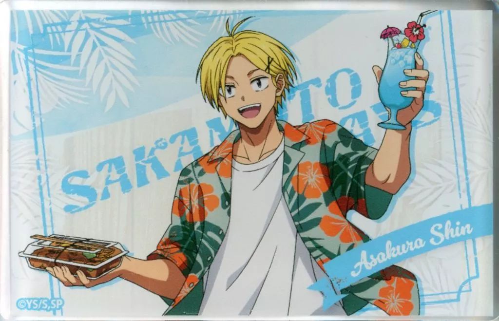 中古】アクリルスタンド・アクリルパネル 朝倉シン アクリルブロック