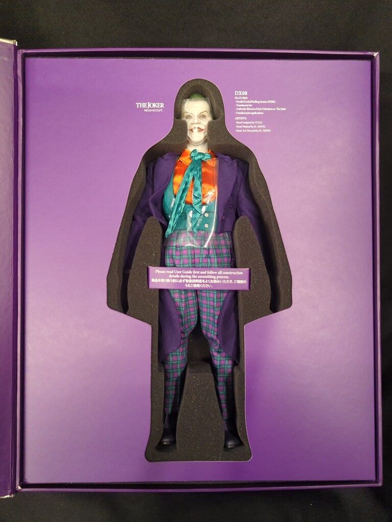 HOTTOYS MOVIE MASTERPIECE DX THE JOKER (DX08) DX08 THE JOKER DX08