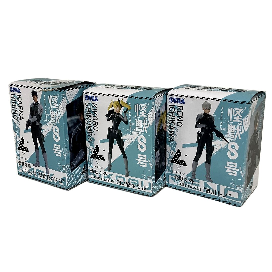 怪獣８号　ルミナスタ　全種コンプリートセット 怪獣８号 Luminasta 四ノ宮キコル フィギュア 即納品 TV