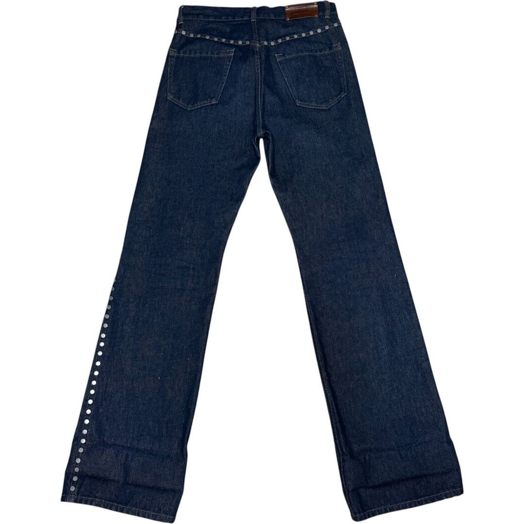 美品】ドリスヴァンノッテン DRIES VAN NOTEN サイドスタッズ デニム