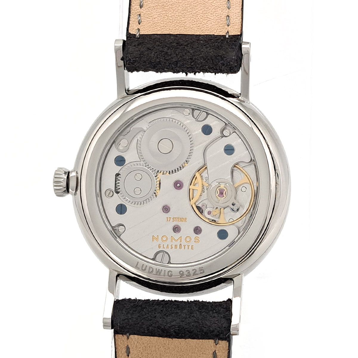 ノモス ラドウィッグ 33 ノワール  NM227 手巻き ステンレススティール メンズ ボーイズ NOMOS【中古】 【時計】