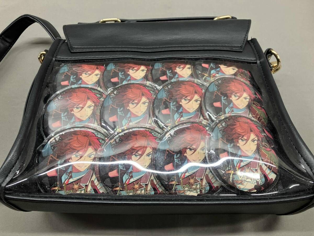 あんスタ　斑　痛バック あんさんぶるスターズ！！ 三毛縞斑 痛バッグ 缶バッジ WEGO