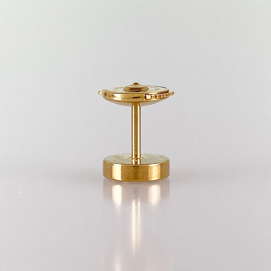 カルティエ CARTIER ラブ スタッド B8029100 K18YG ピアス sss【中古  