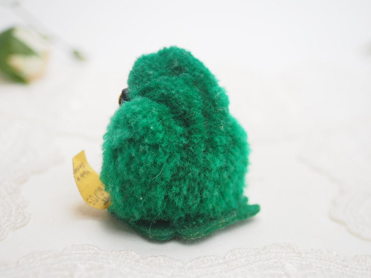 Steiff - シュタイフ★Woolen Frog ID完品★ぽんぽんカエル/蛙/フロッグ Steiff - シュタイフ☆Woolen Frog ID完品☆ぽんぽんカエル/蛙