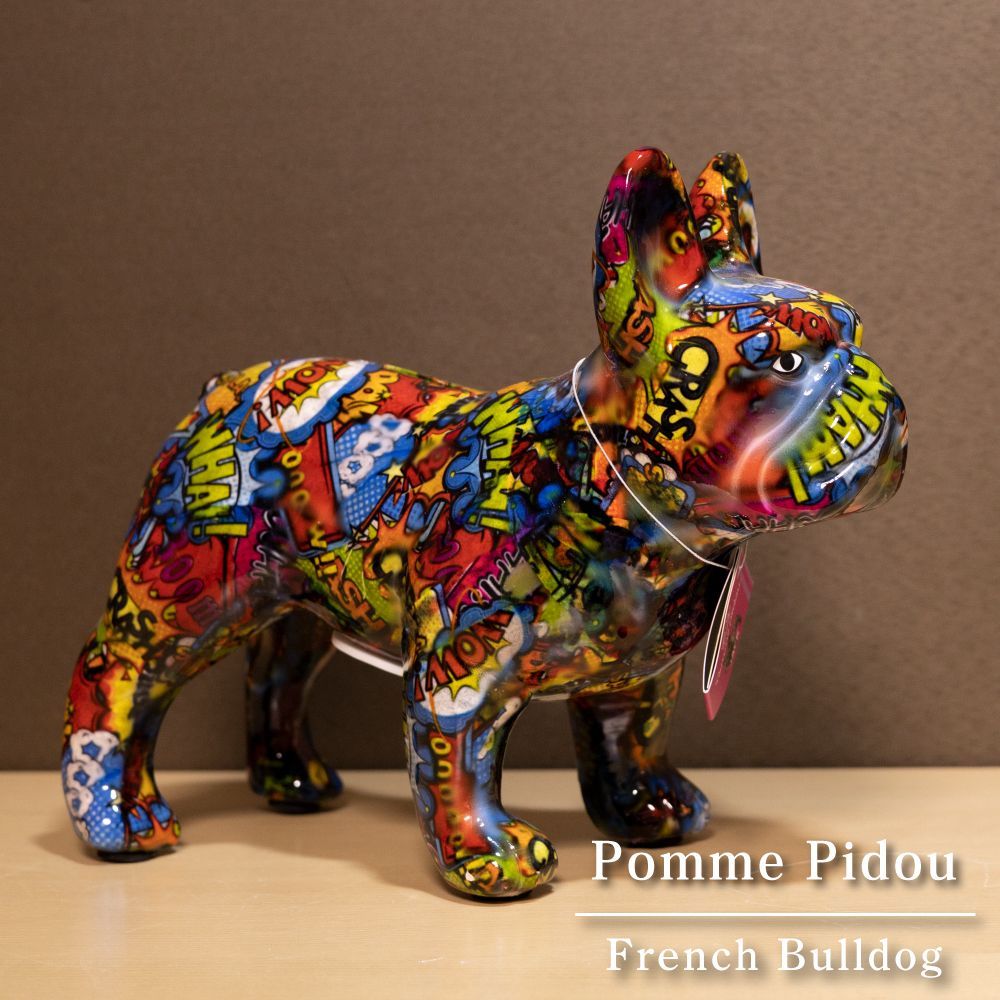 メルカリshops 激レア 希少 Pomme Pidou ポンピドゥー フレンチブルドッグ 貯金箱
