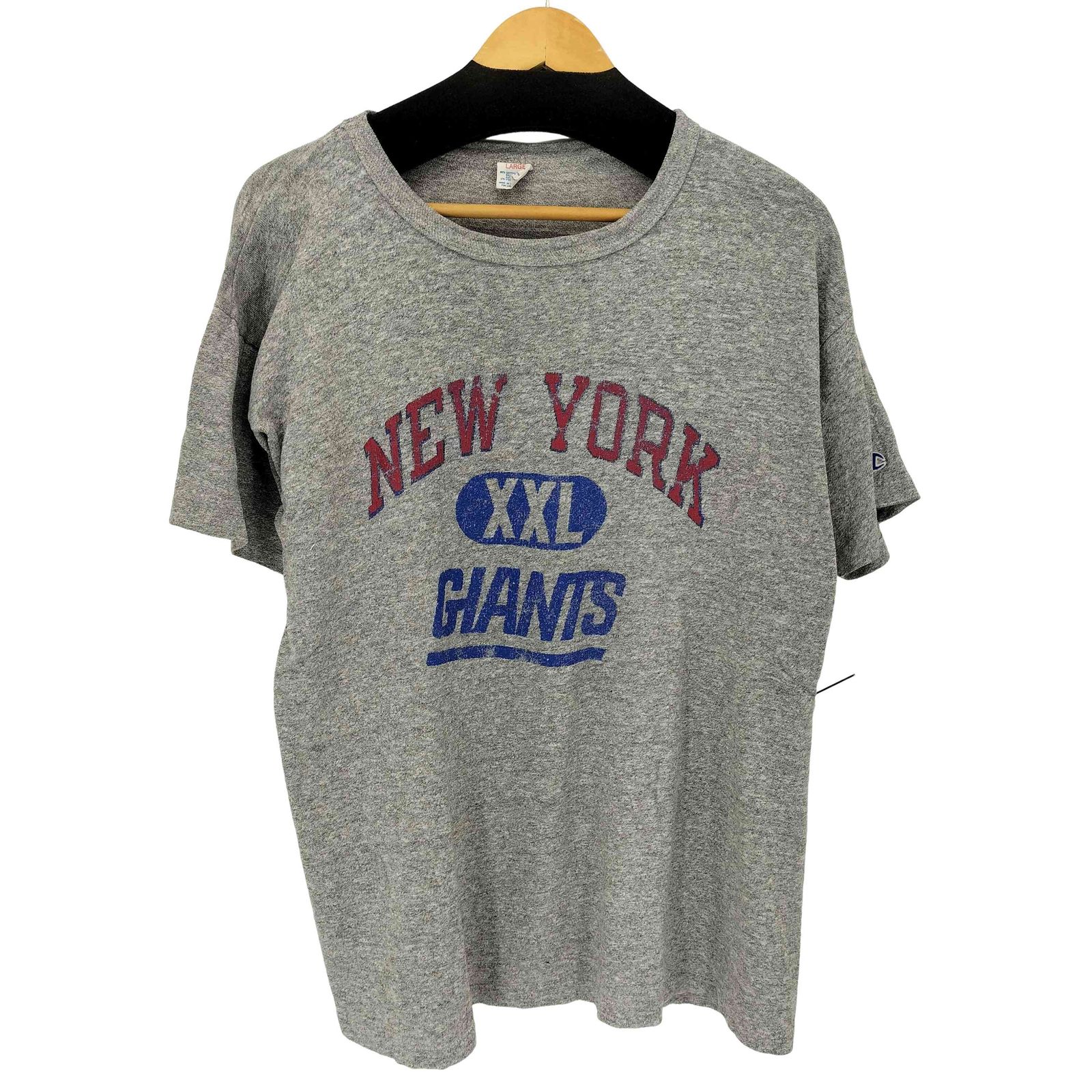 チャンピオン Champion 80S トリコタグ 3段ラバープリント Tシャツ 